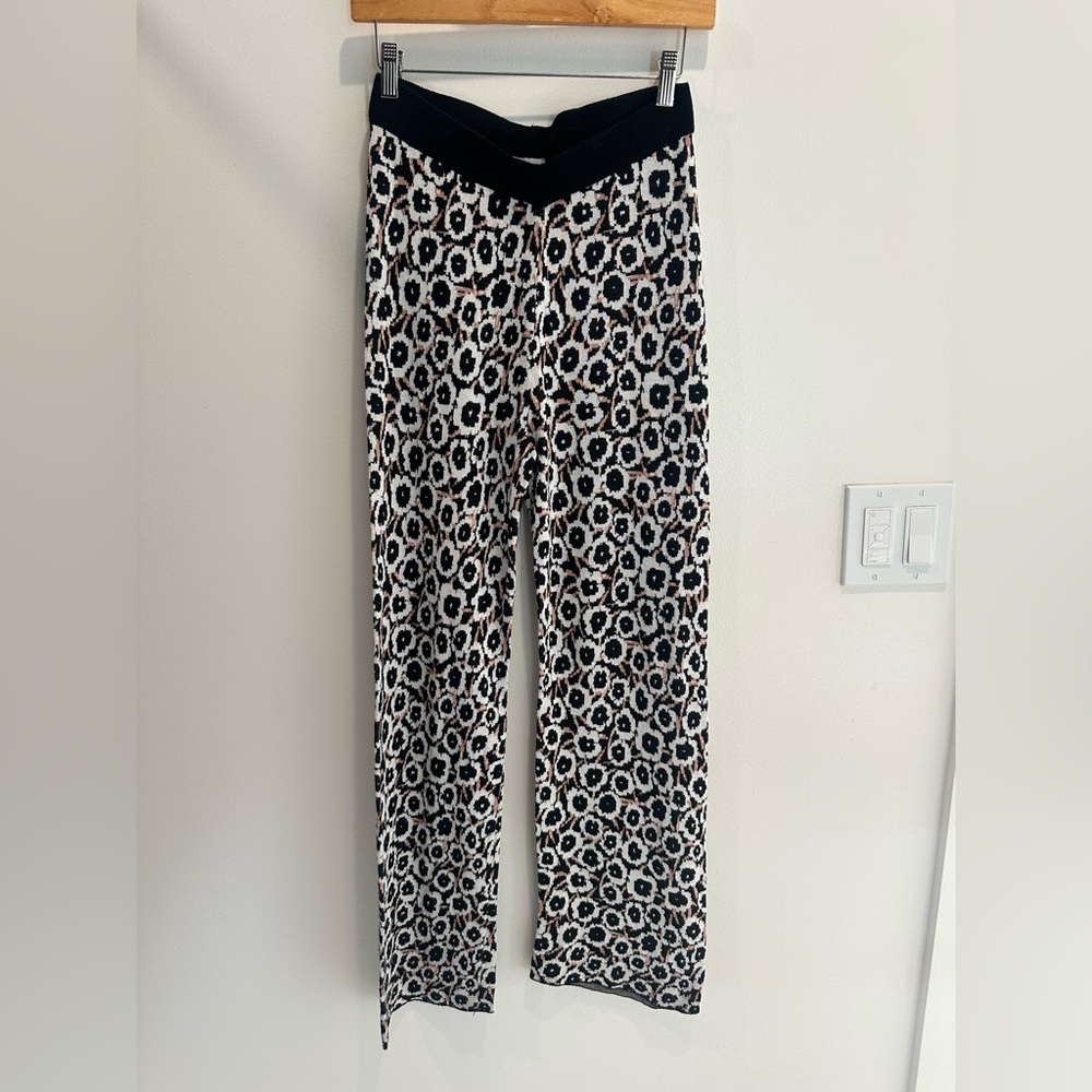 Diane Von Furstenburg x Target Collab | Knit Bell Bottom Pants | Size Small